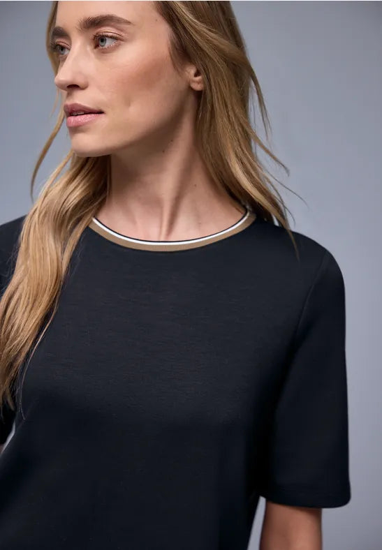 Street One Shirt with Stripes