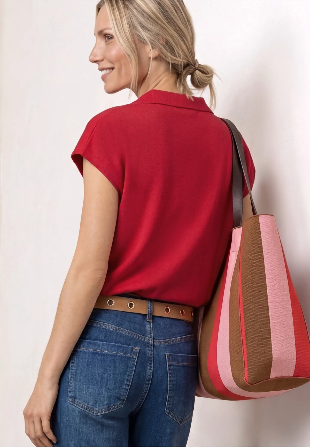 Street One Knitted Collar Top