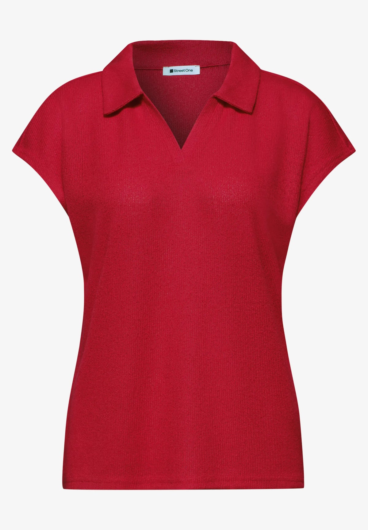 Street One Knitted Collar Top