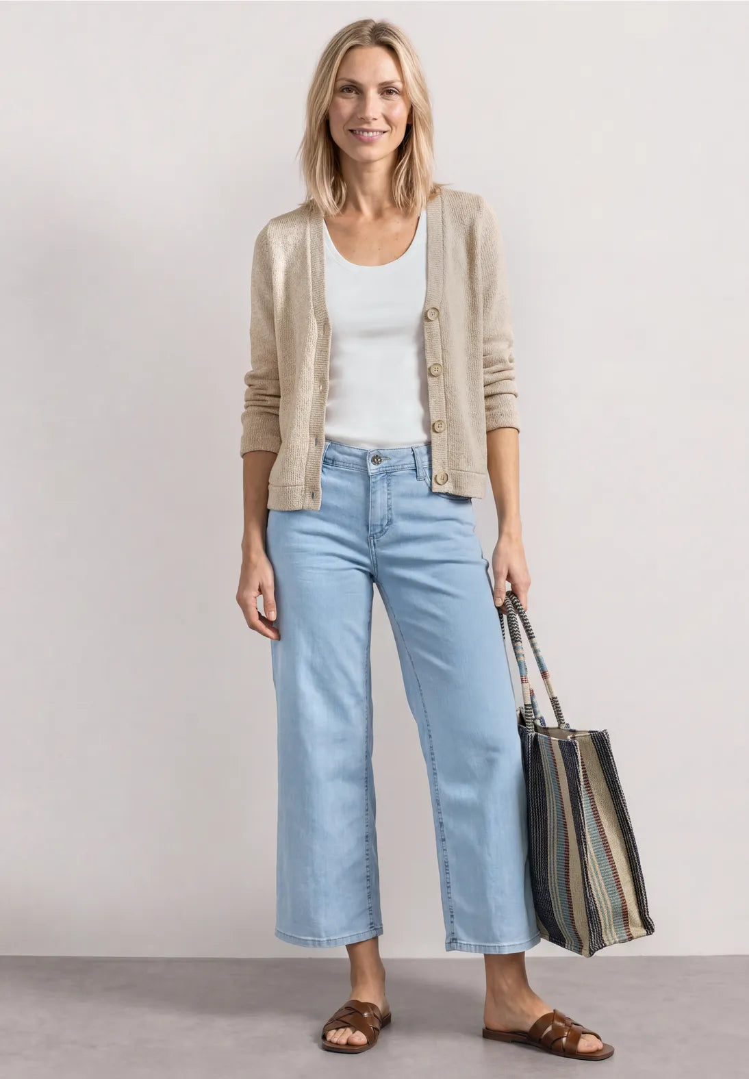Street One Button Knit