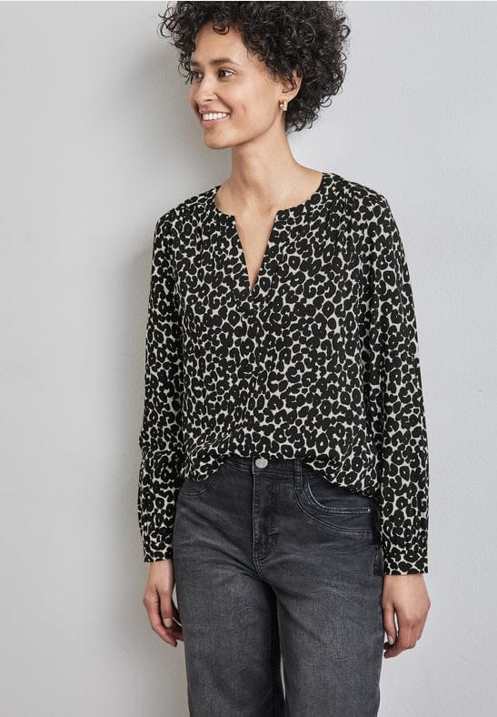 Street One Leopard Print Blouse