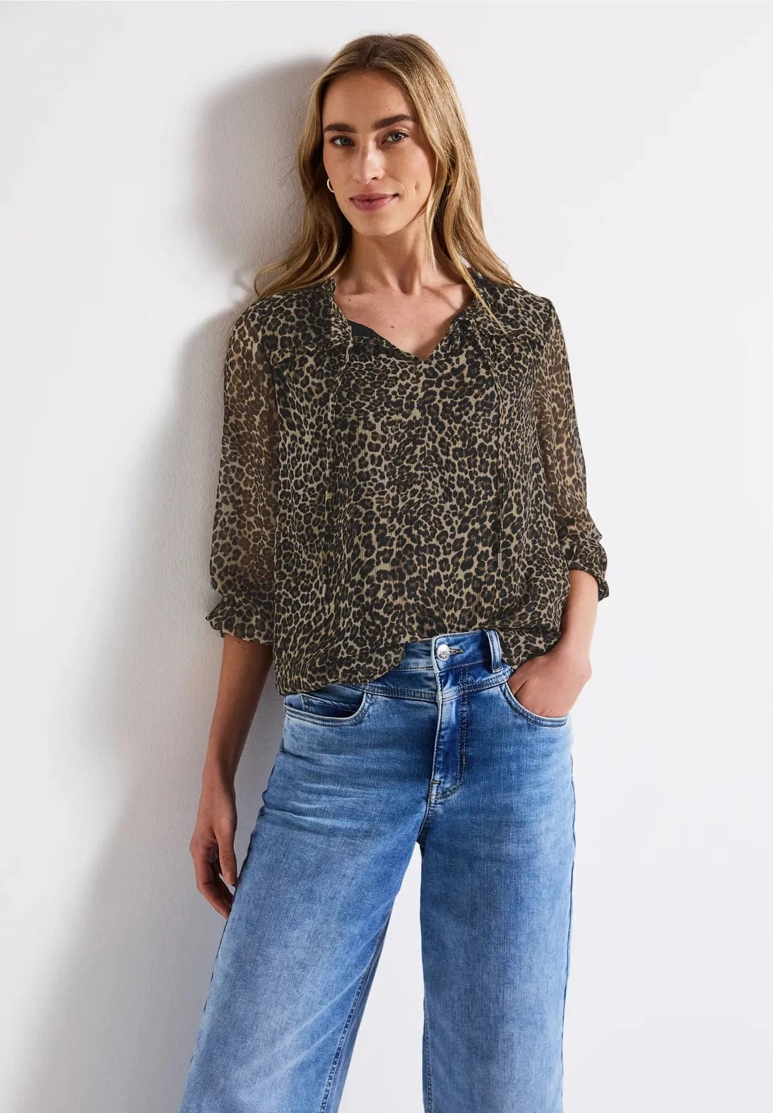 Street One Animal Print Blouse