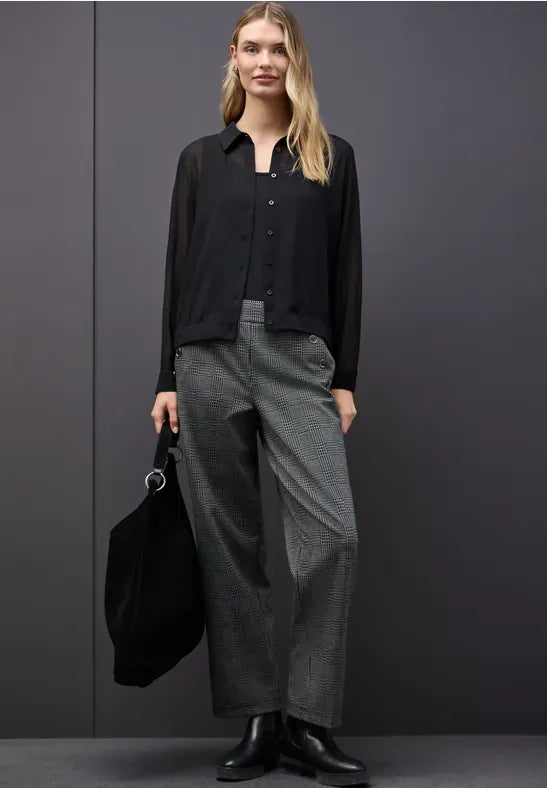 Street One Chiffon Detail Shirt