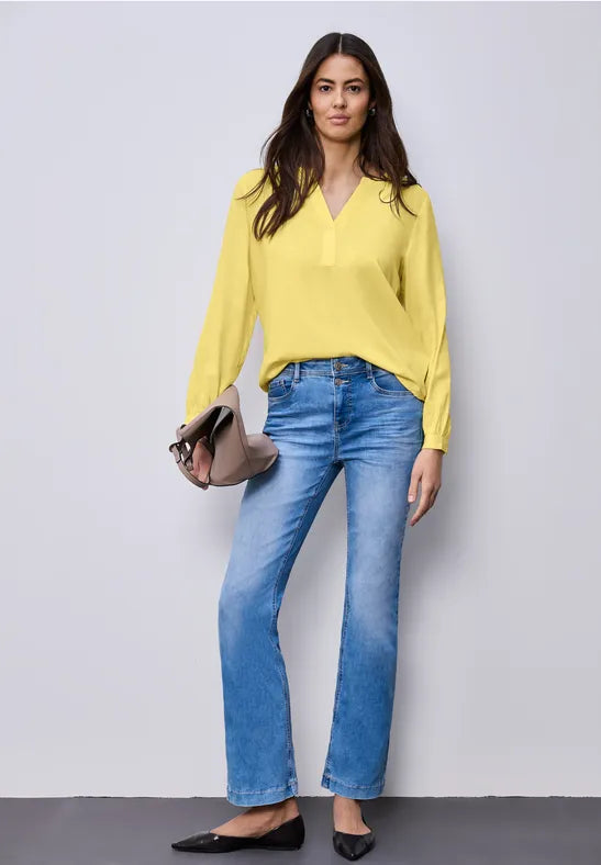 Street One Splitneck Tunic Blouse