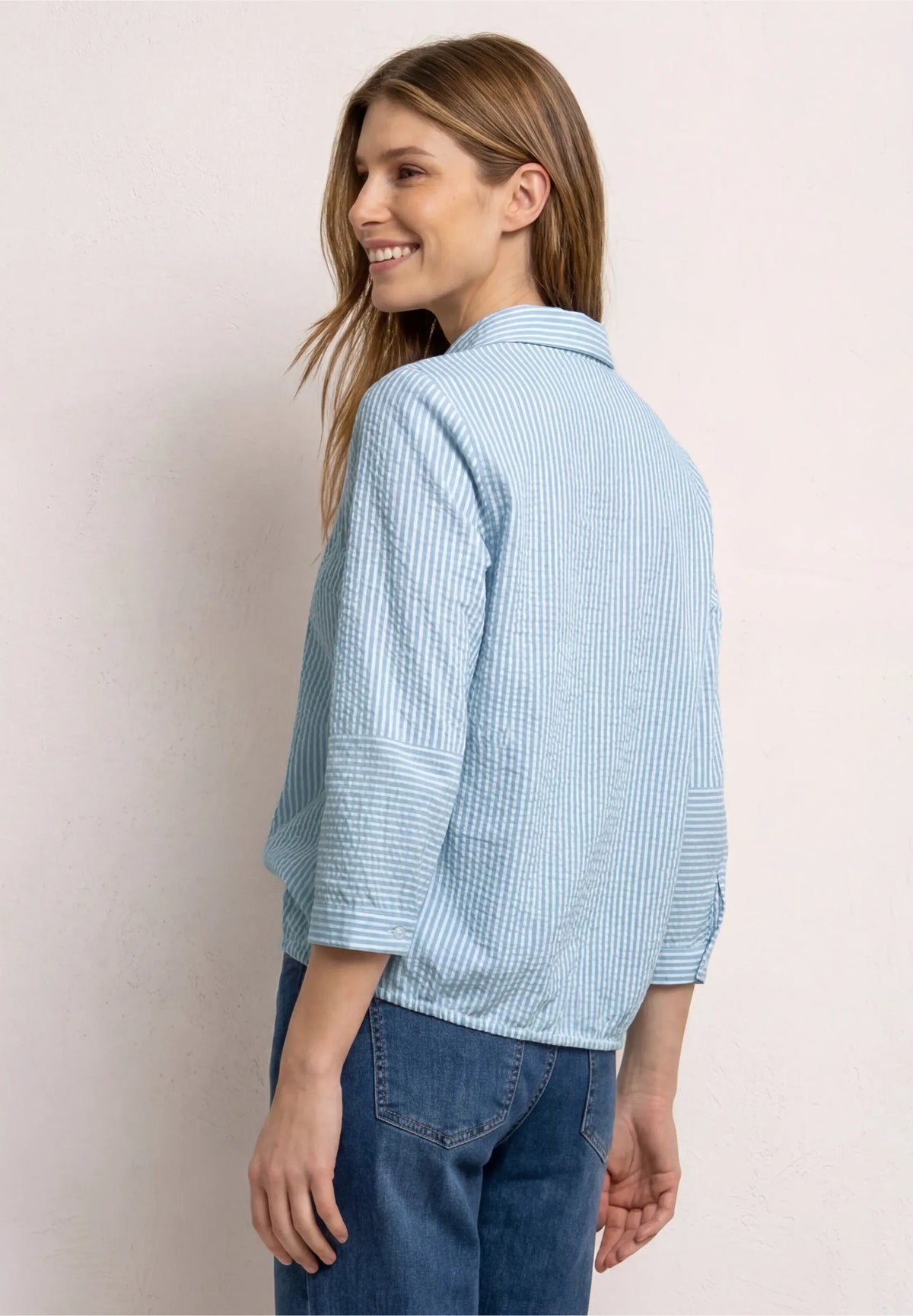 Street One Pinstripe Blouse