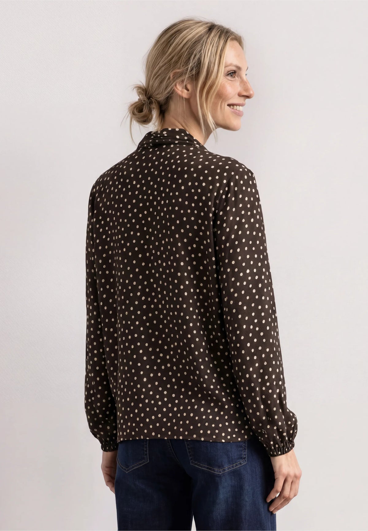 Street One Polka Dot Blouse