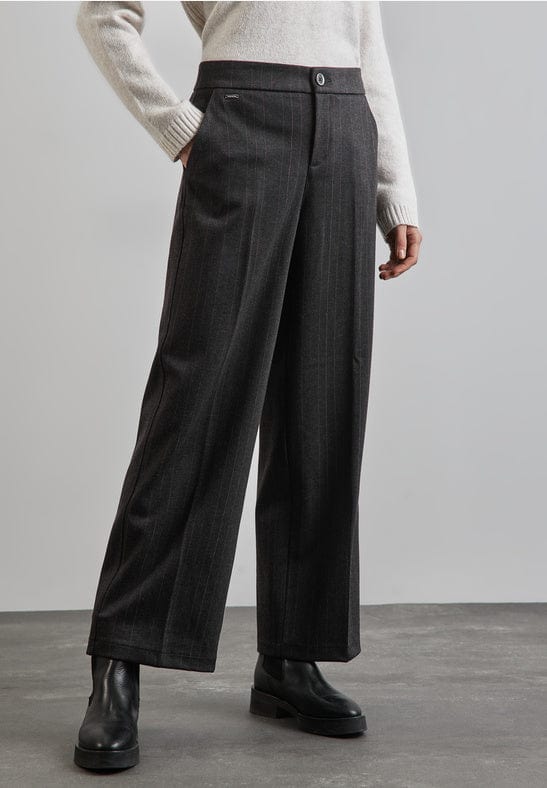 Street One Wide Leg Stripe Trouser – Choice Boutique