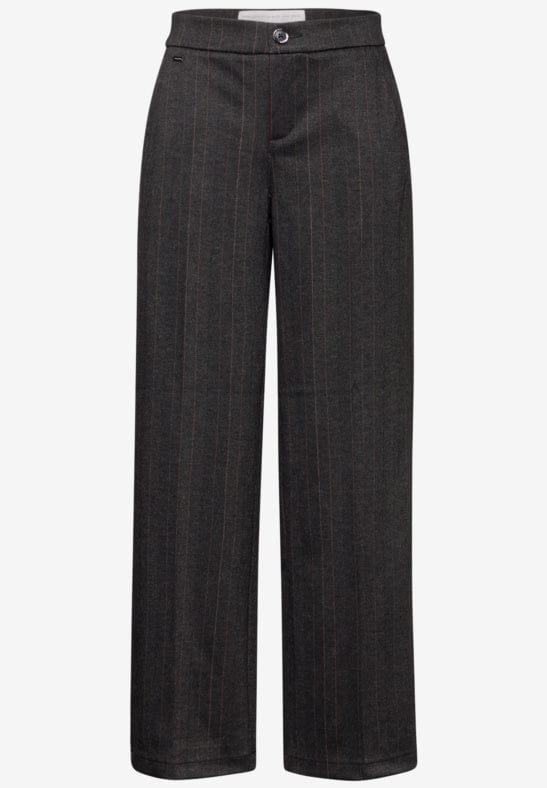 Street One Wide Leg Stripe Trouser