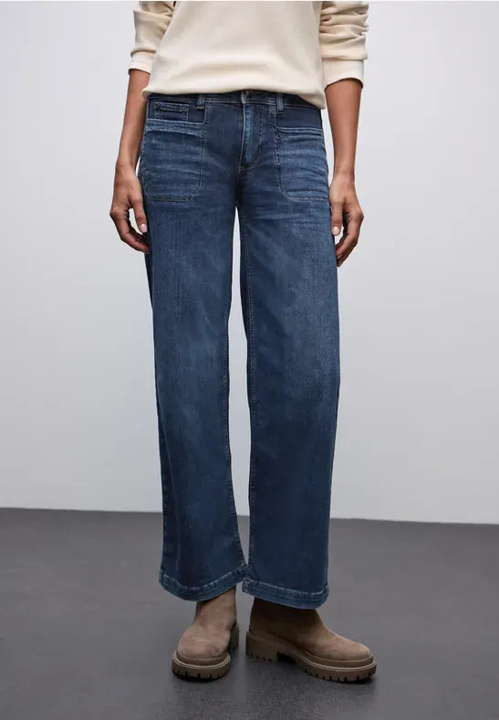 Street One Wide Leg Jean