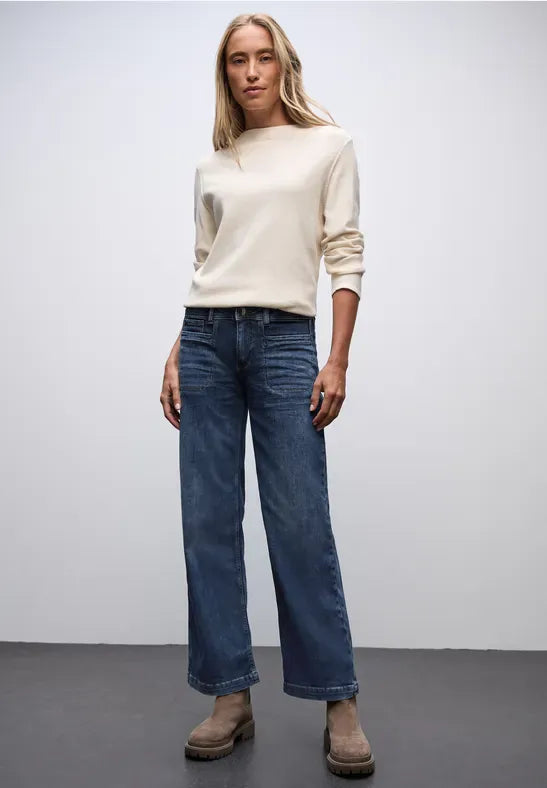 Street One Wide Leg Jean