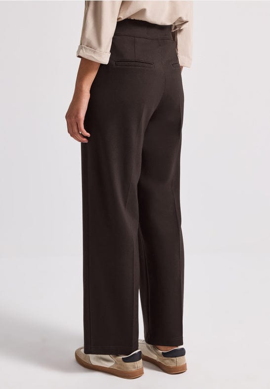 Street One Front Patch Pocket Straight Leg Trouser
