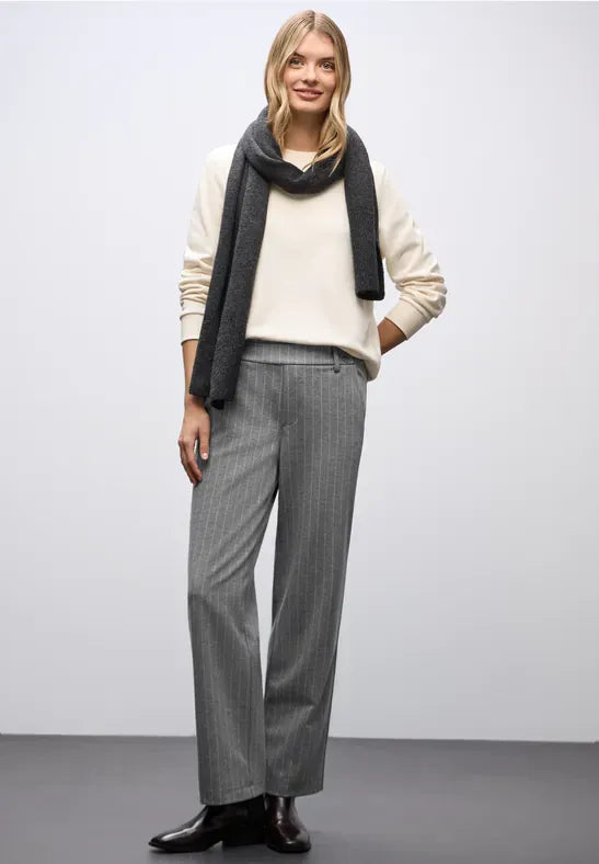 Street One Pinstripe Trouser