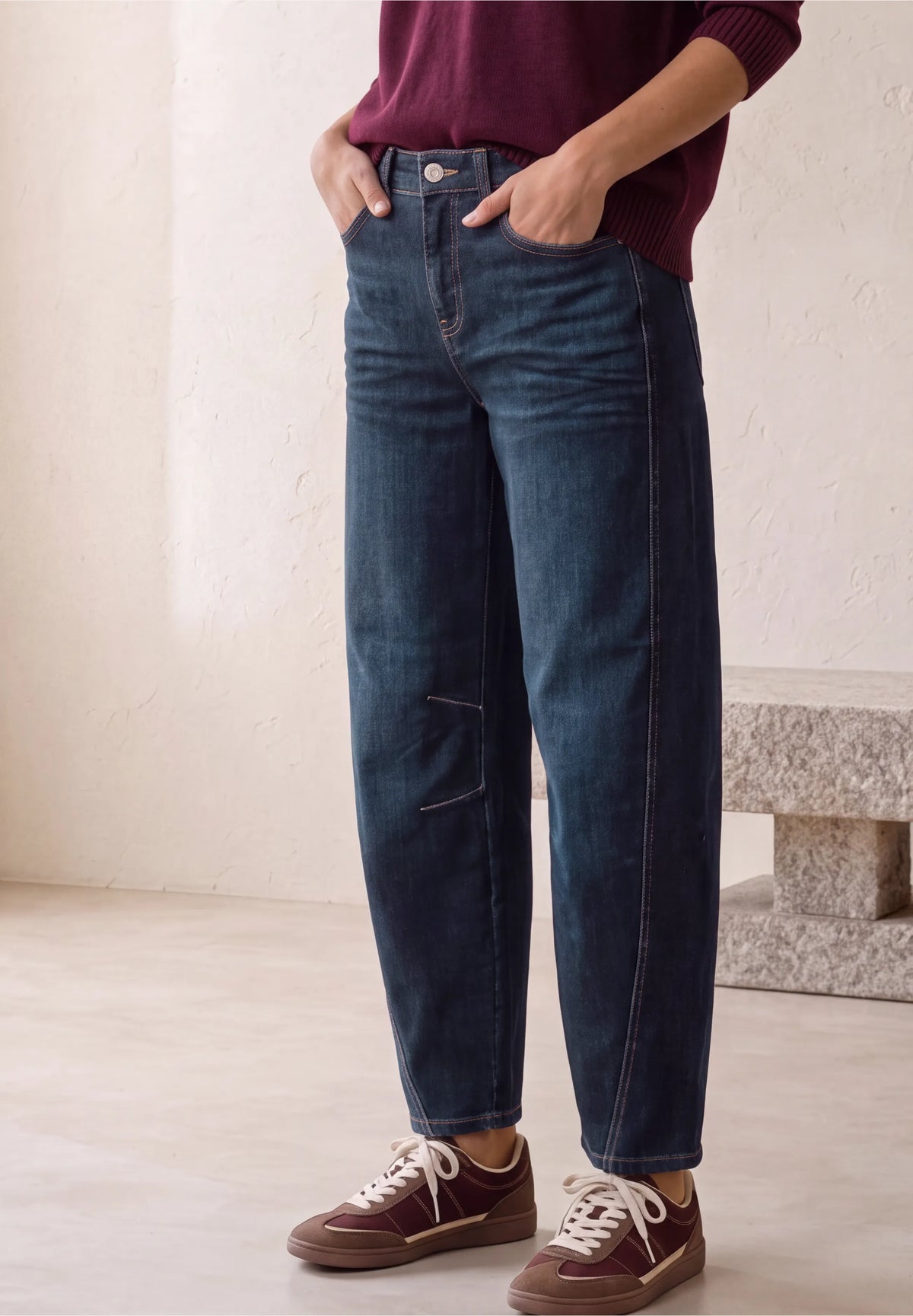 Street One Barrel Jean