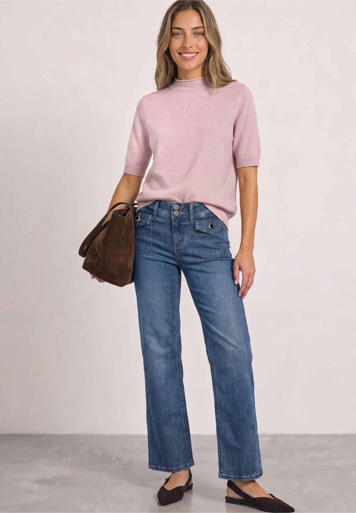 Street One Straight Jean
