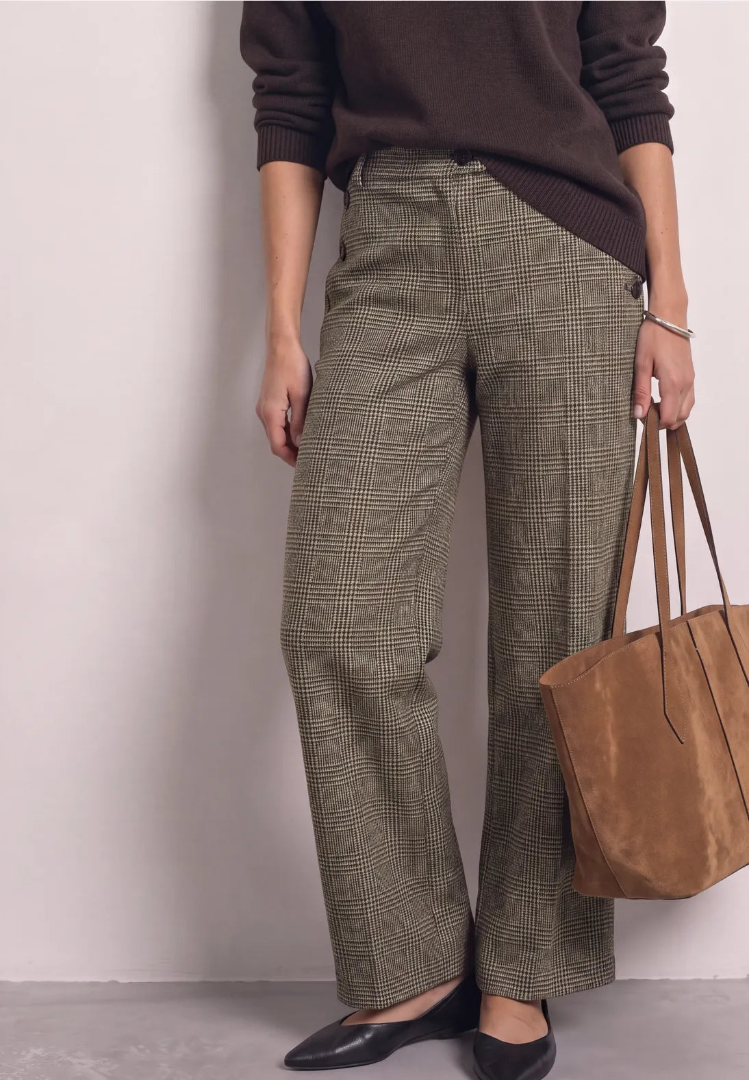 Street One Style Check Trouser