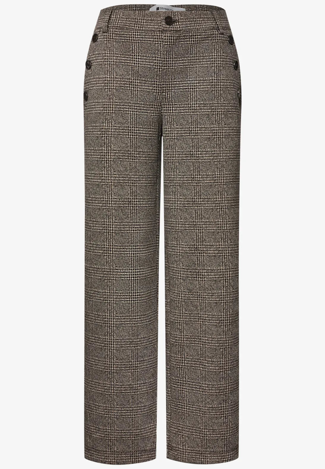 Street One Style Check Trouser
