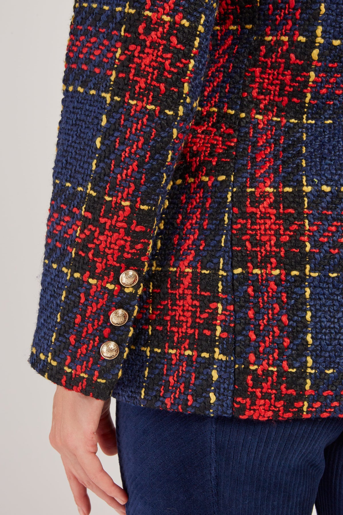 Derhy Tartan Blazer