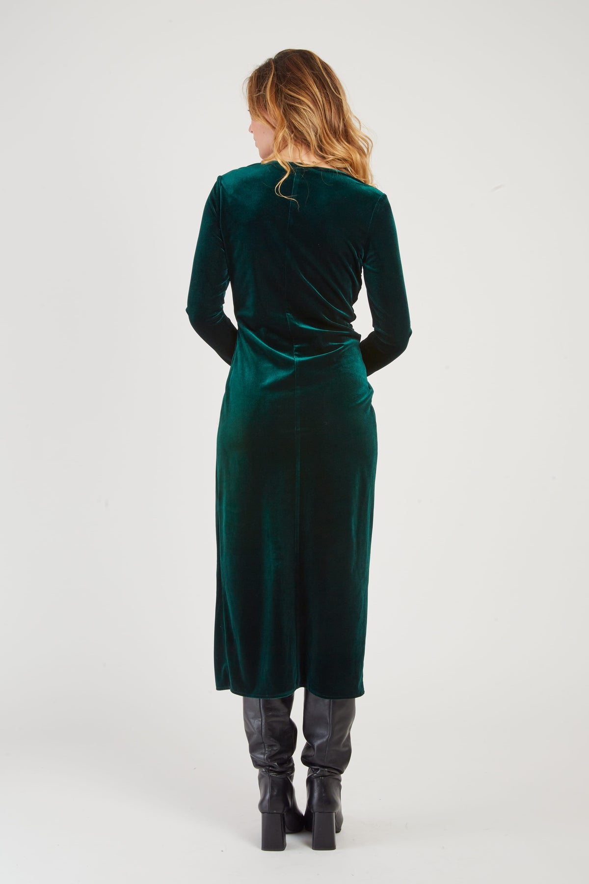 Derhy Velvet Knot Dress