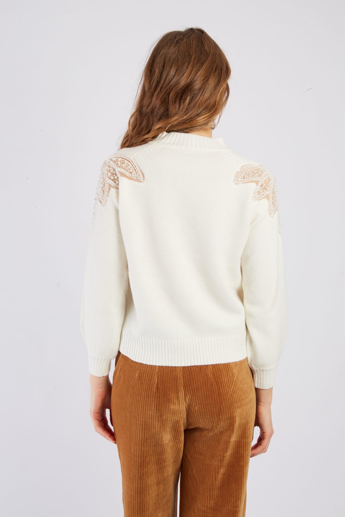 Derhy Bead Detail Sweater