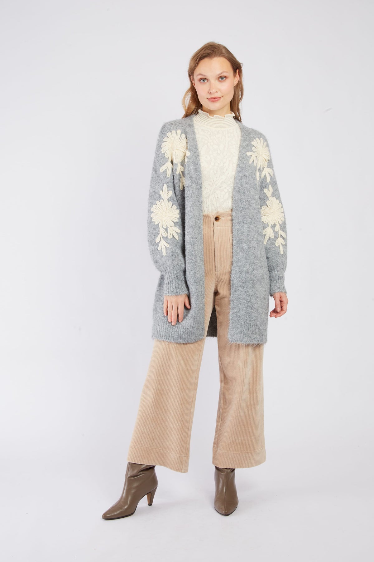 Derhy Flower Detail Knit