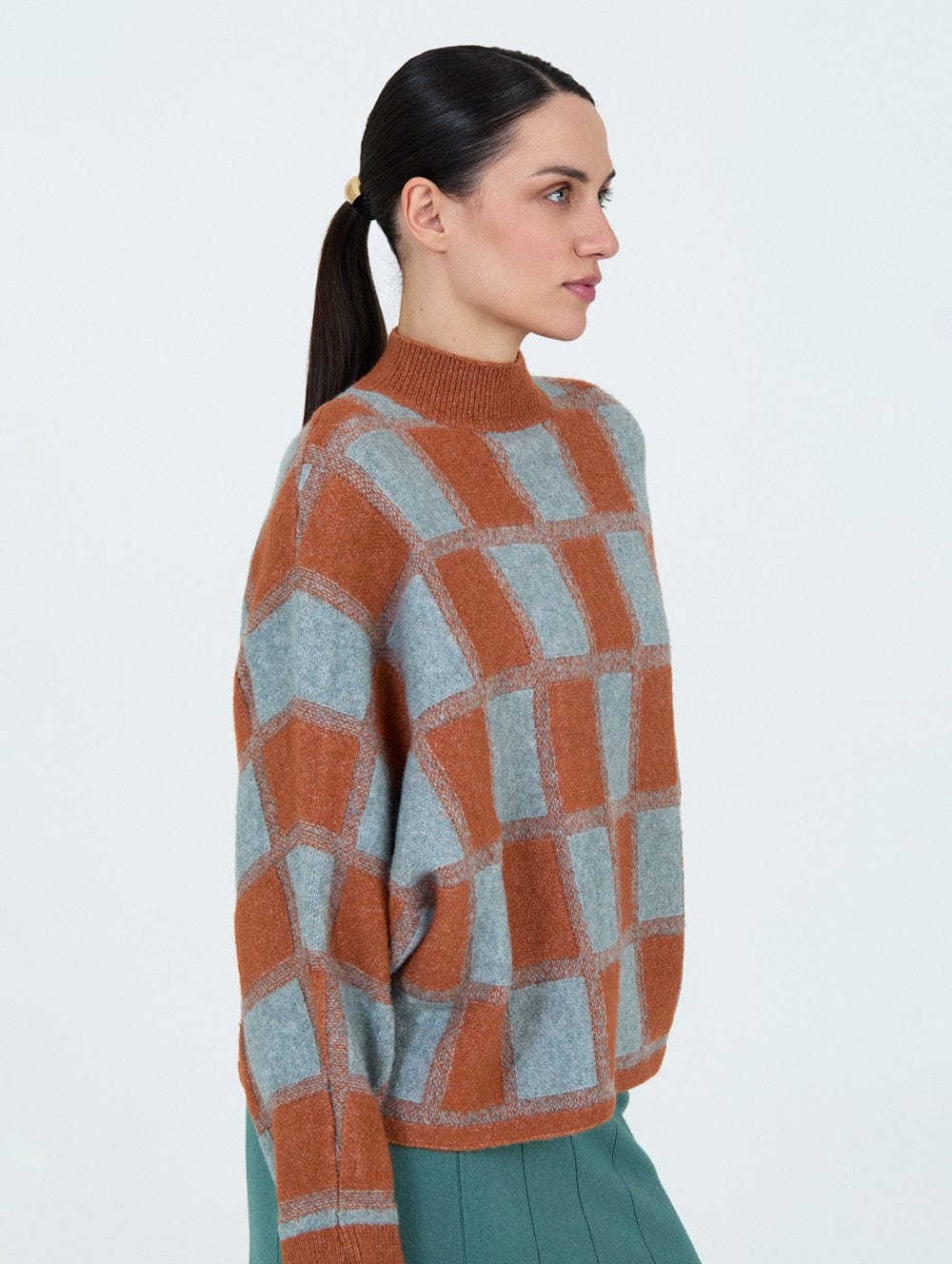 Skatie Square Block Knit