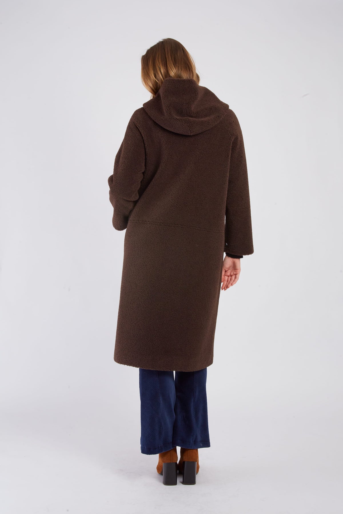 Derhy Reversible Suede Coat