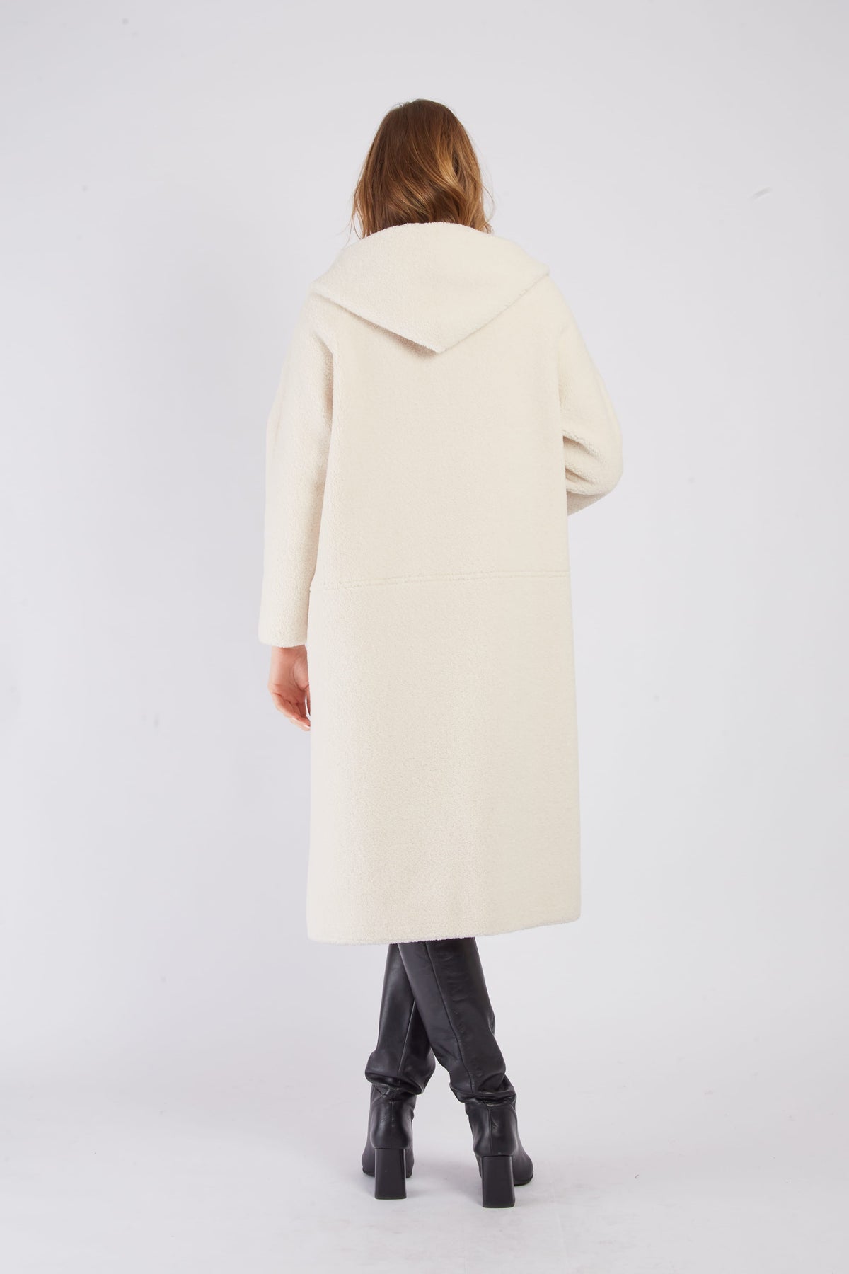 Derhy Reversible Suede Coat