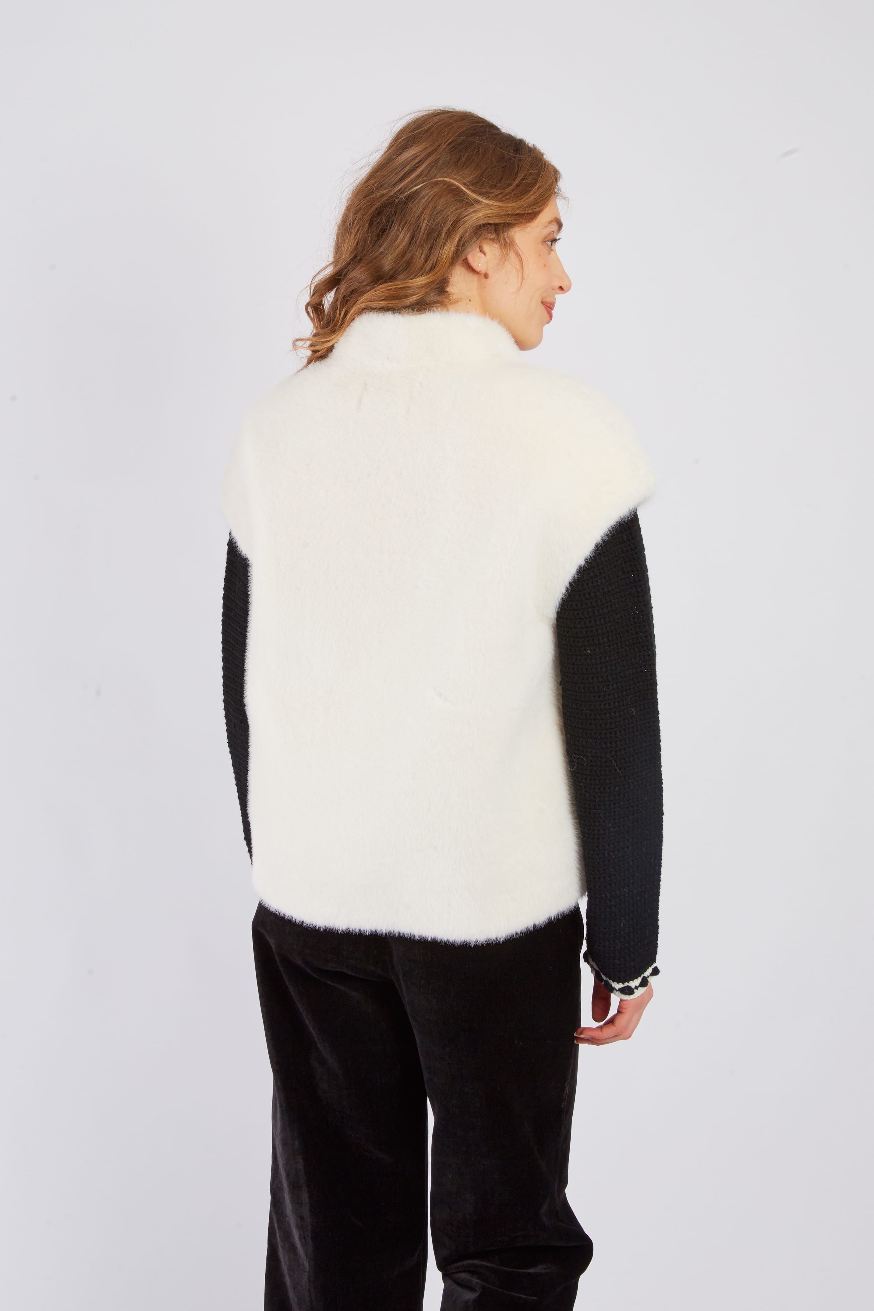 Derhy Faux Fur Gilet – Choice Boutique