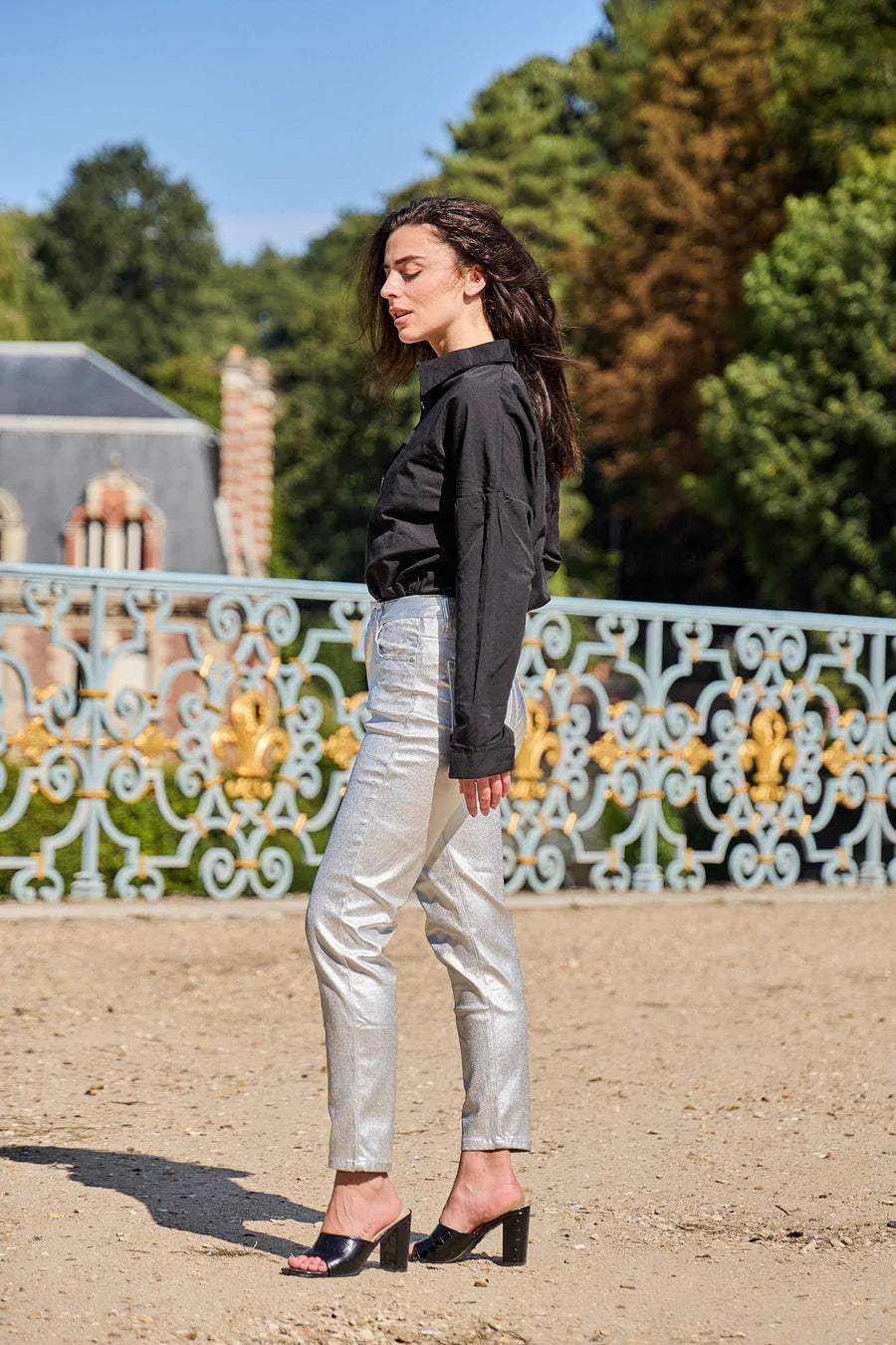 Metallic Trouser