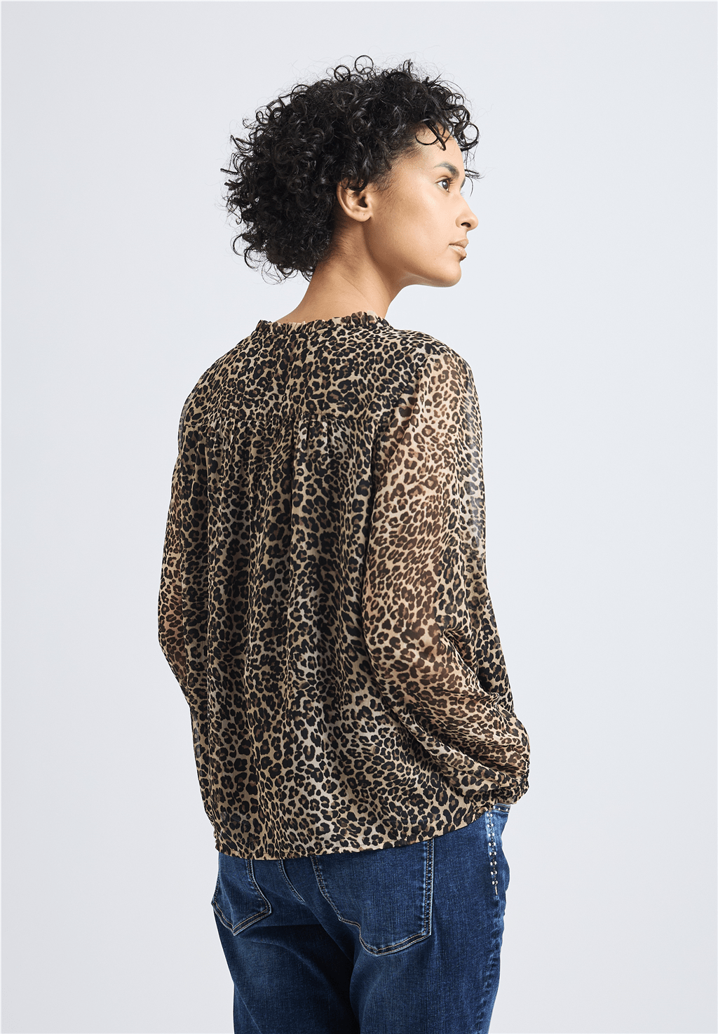 Street One Animal Print Blouse