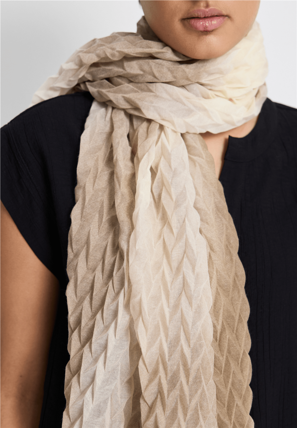 Street One Pleat Scarf