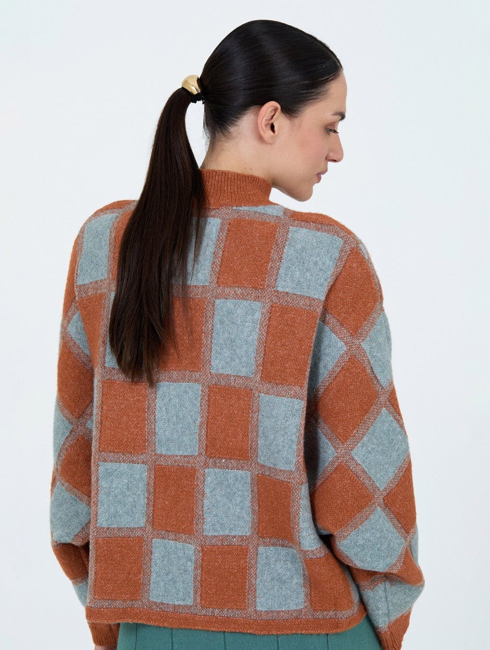 Skatie Square Block Knit