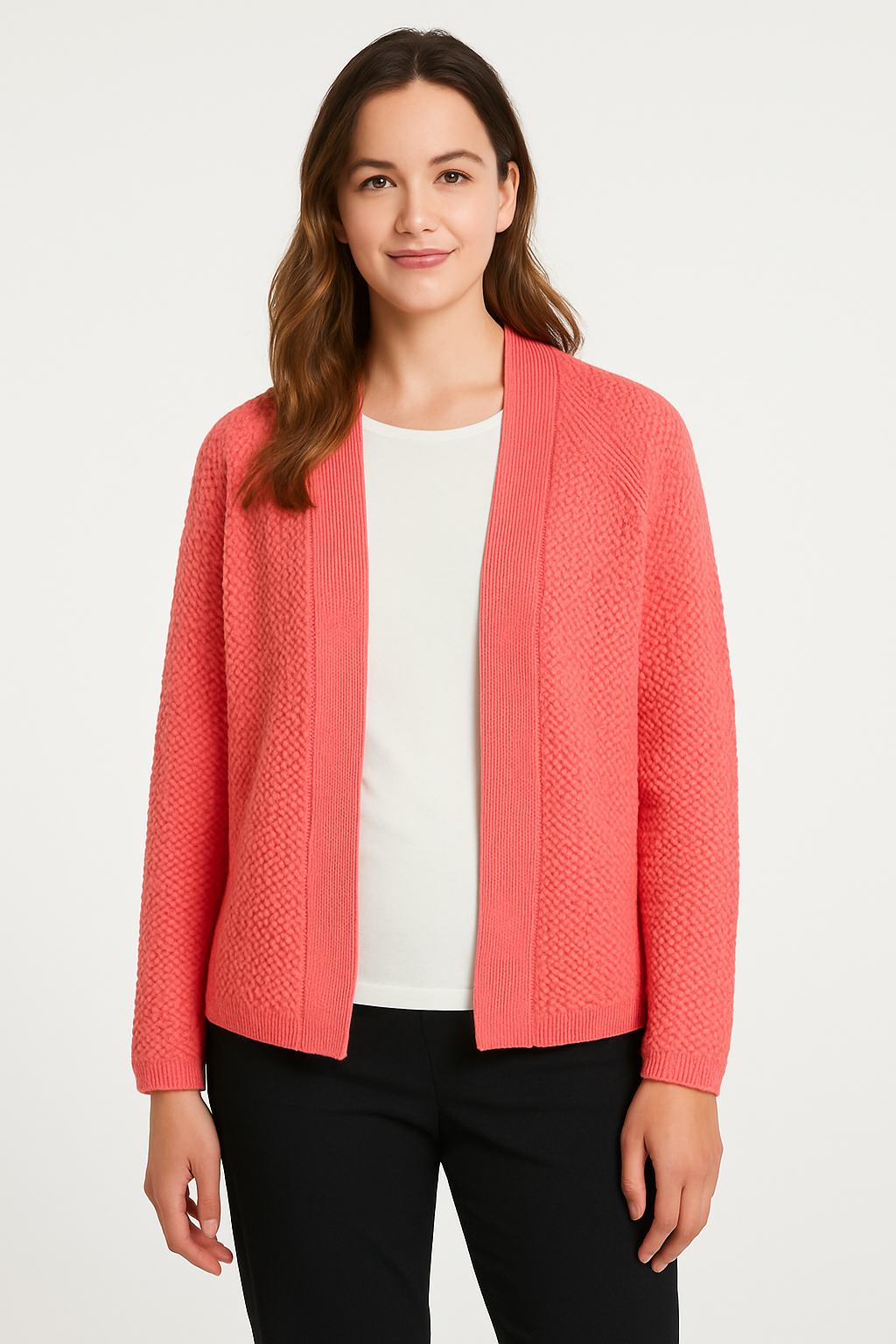 Barbara Lebek Crochet Edge to Edge Cardigan