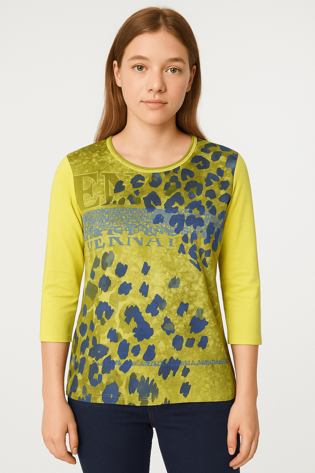 Barbara Lebek Animal Print Top