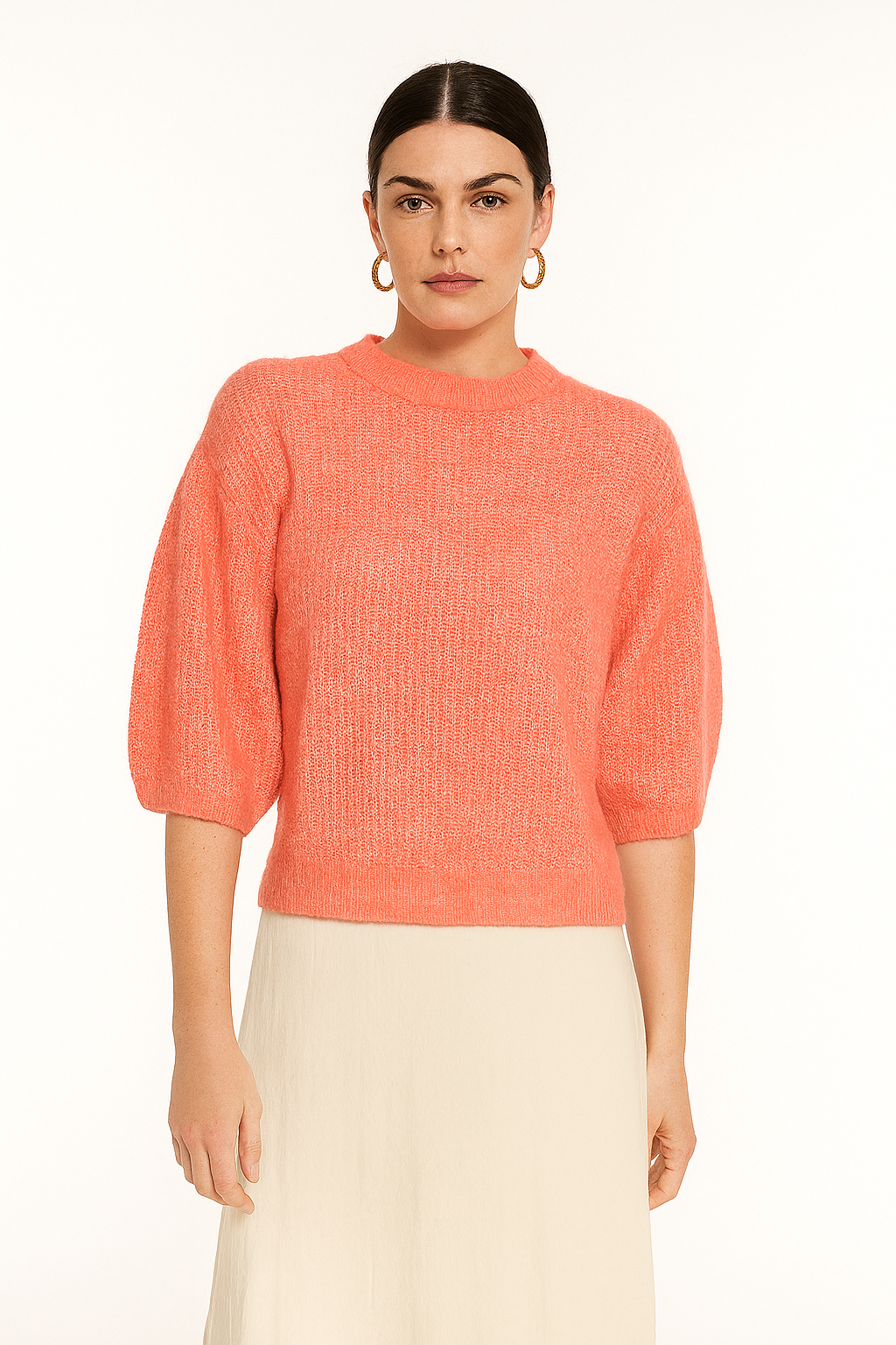 MSCH Chunky Balloon Sleeve Knit
