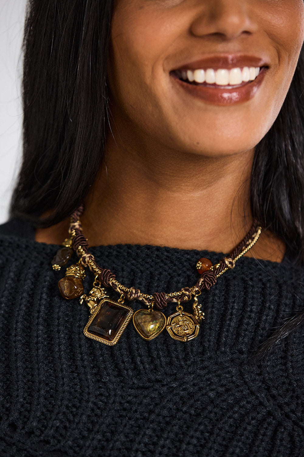 Maribel Charms Necklace