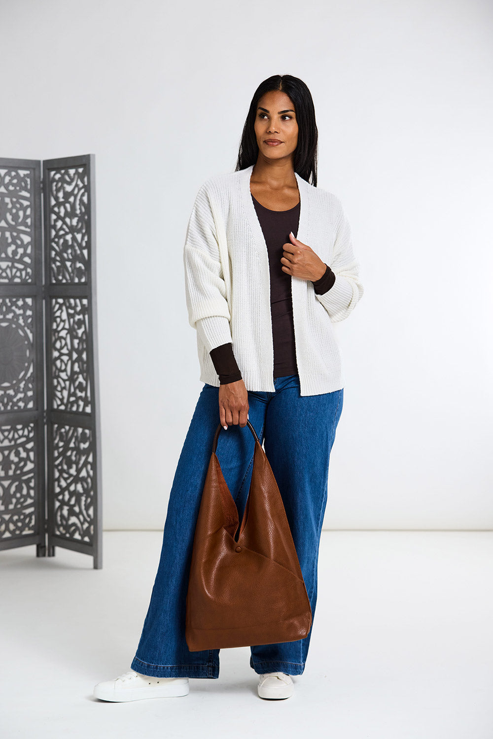 Peruzzi Mesh Sleeve Top