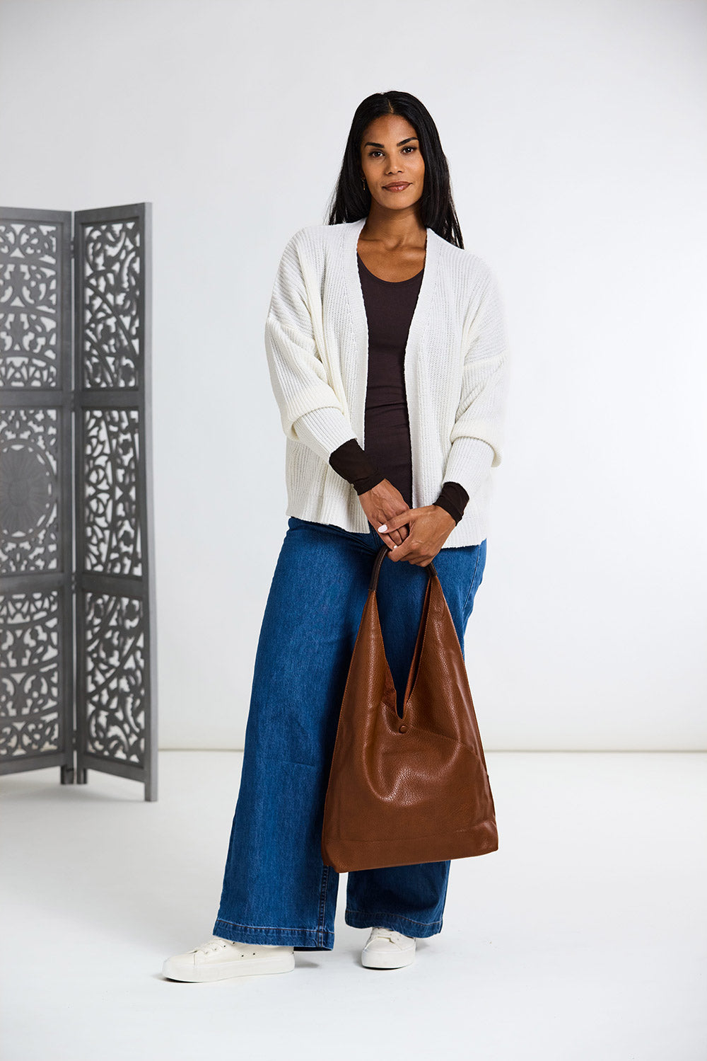 Peruzzi Mesh Sleeve Top