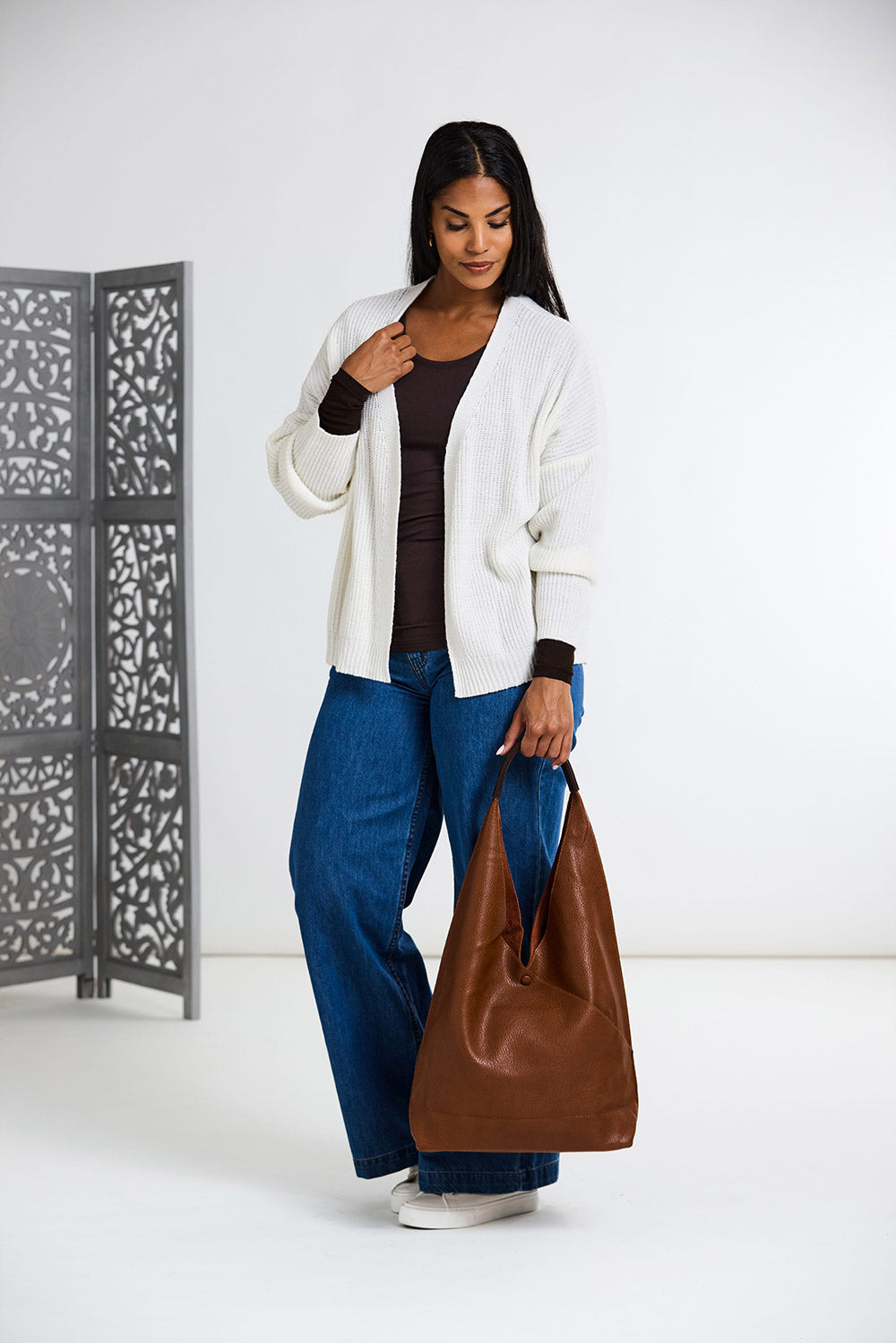 Peruzzi Mesh Sleeve Top