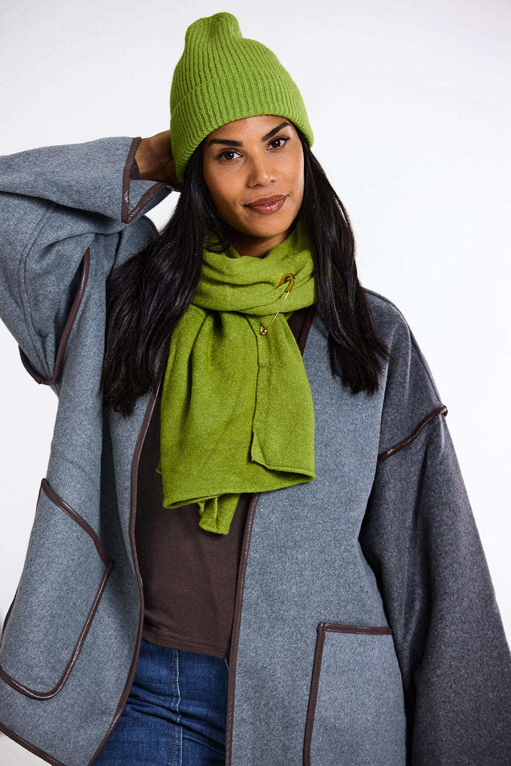 ART Belted Wool Coatigan