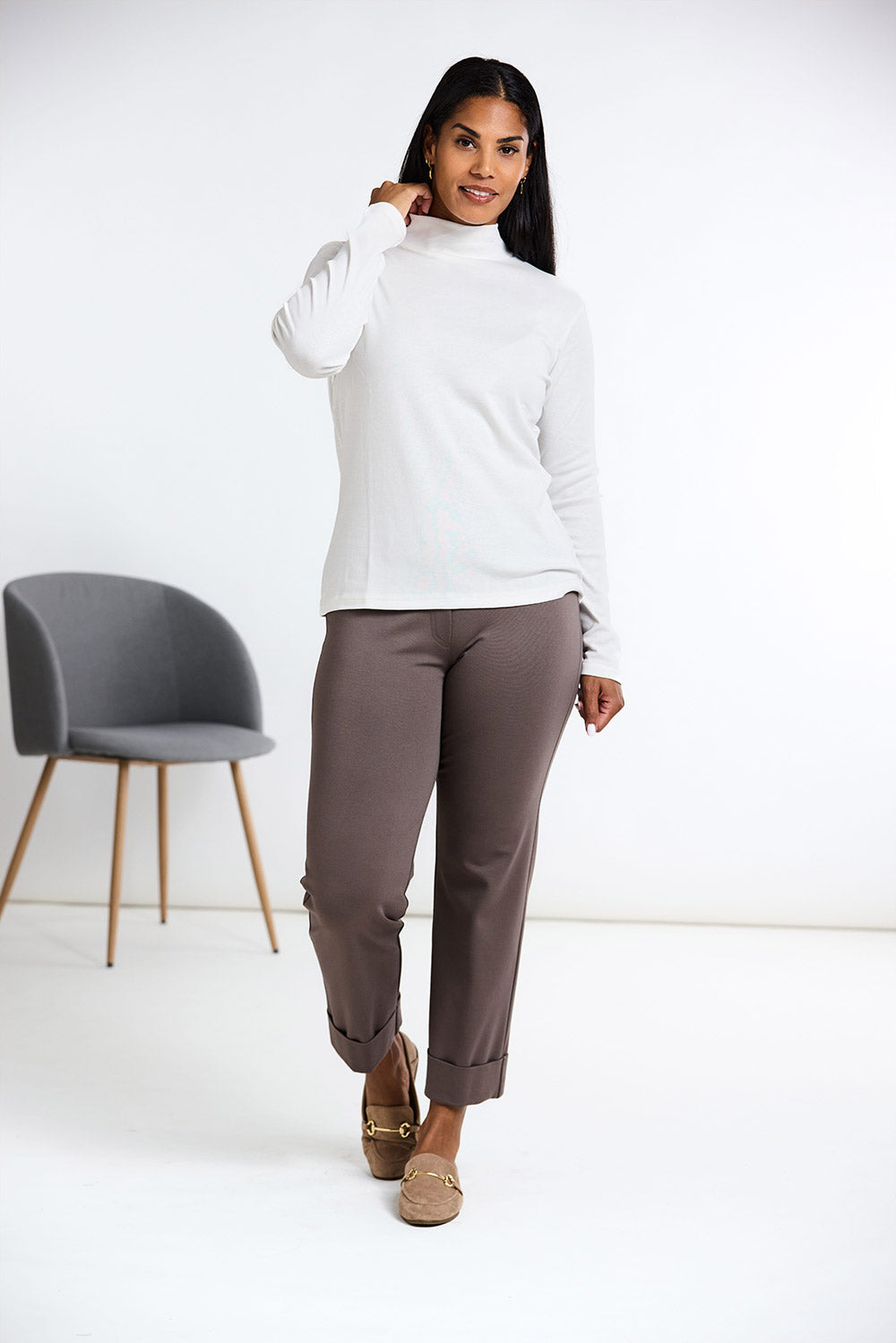 Peruzzi Turn Up Trouser