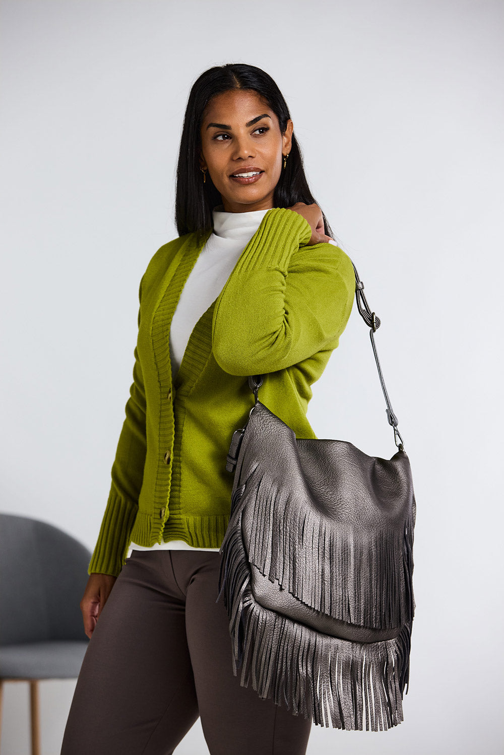 Rosaline Fringe Bag