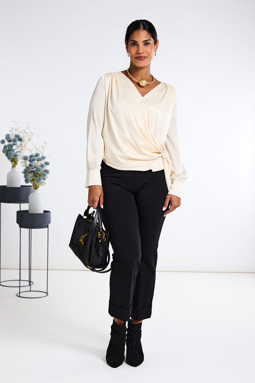 Peruzzi Cross Over Blouse