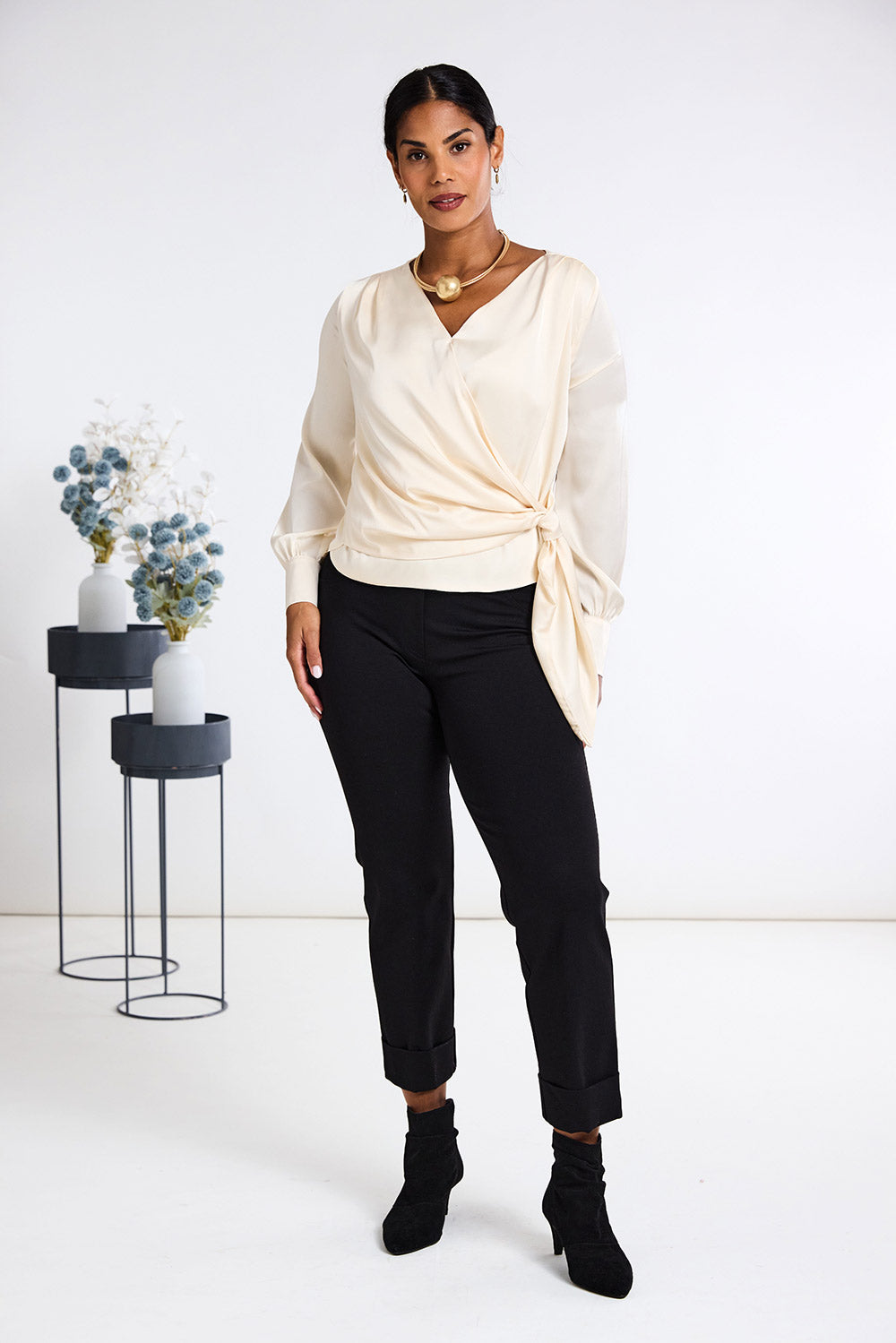 Peruzzi Cross Over Blouse