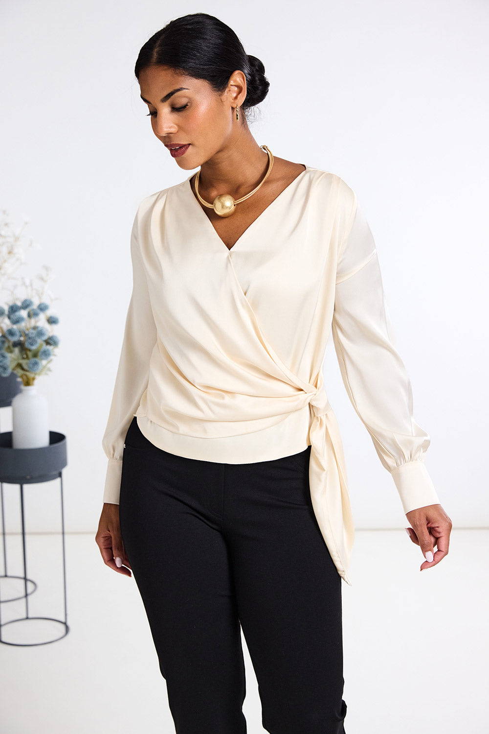 Peruzzi Cross Over Blouse