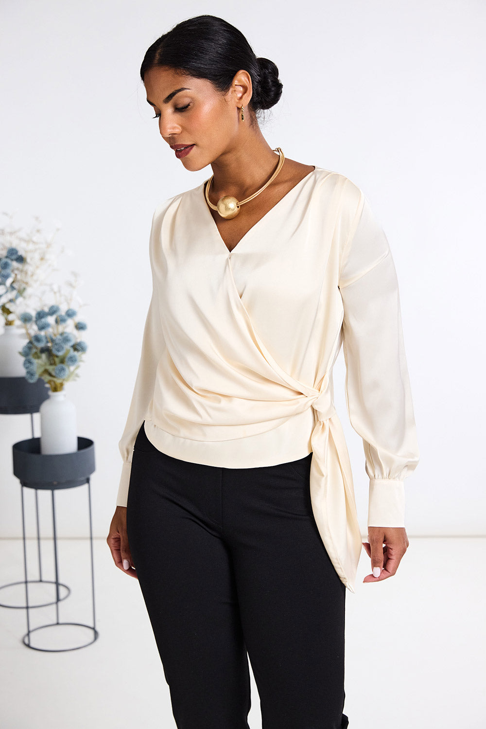 Peruzzi Cross Over Blouse