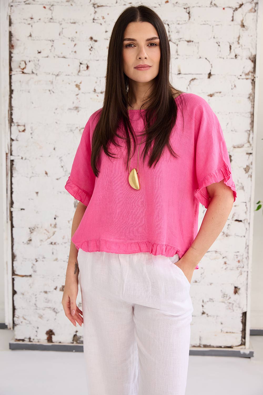 ART Frill Detail Top