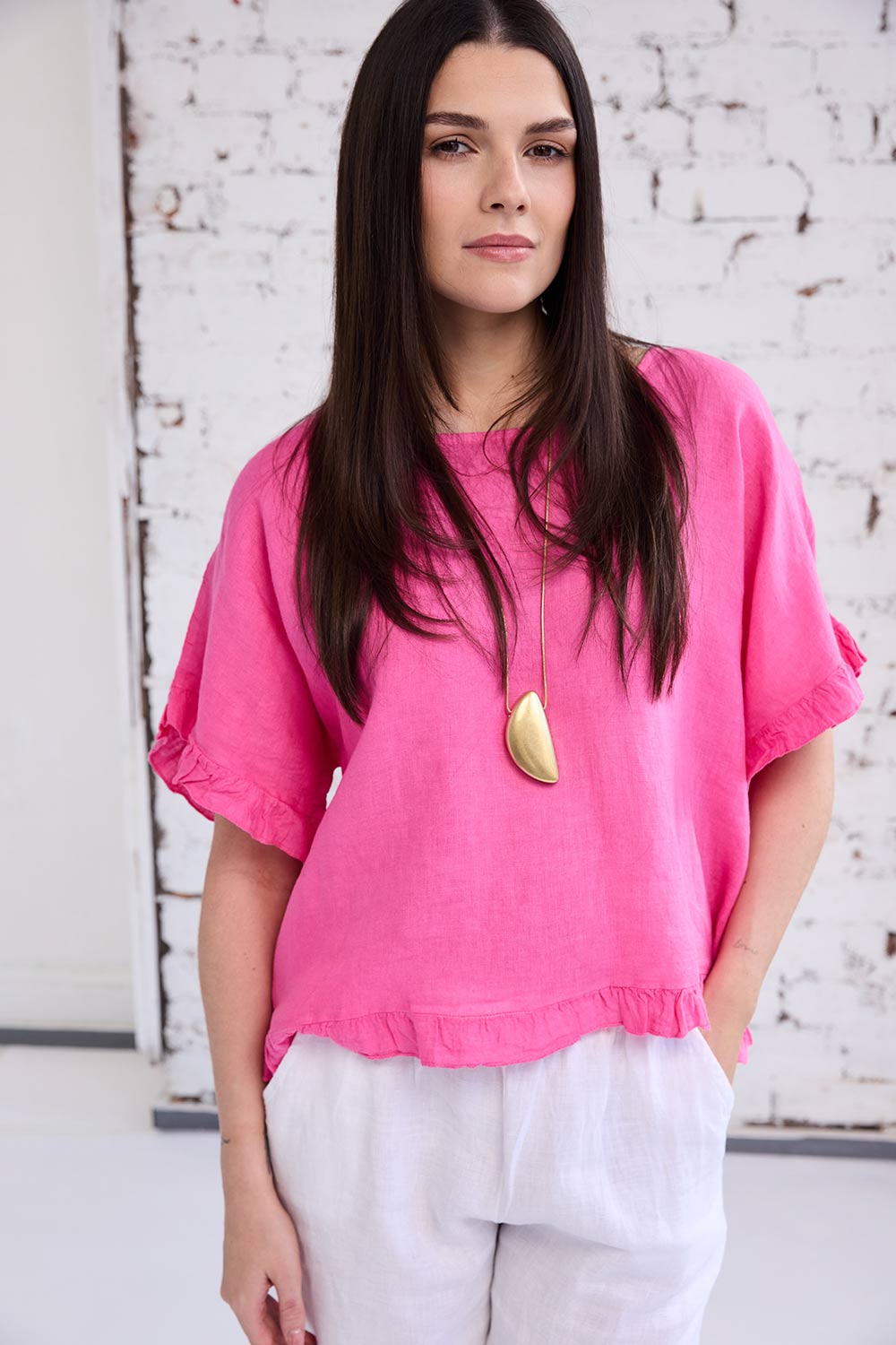 ART Frill Detail Top