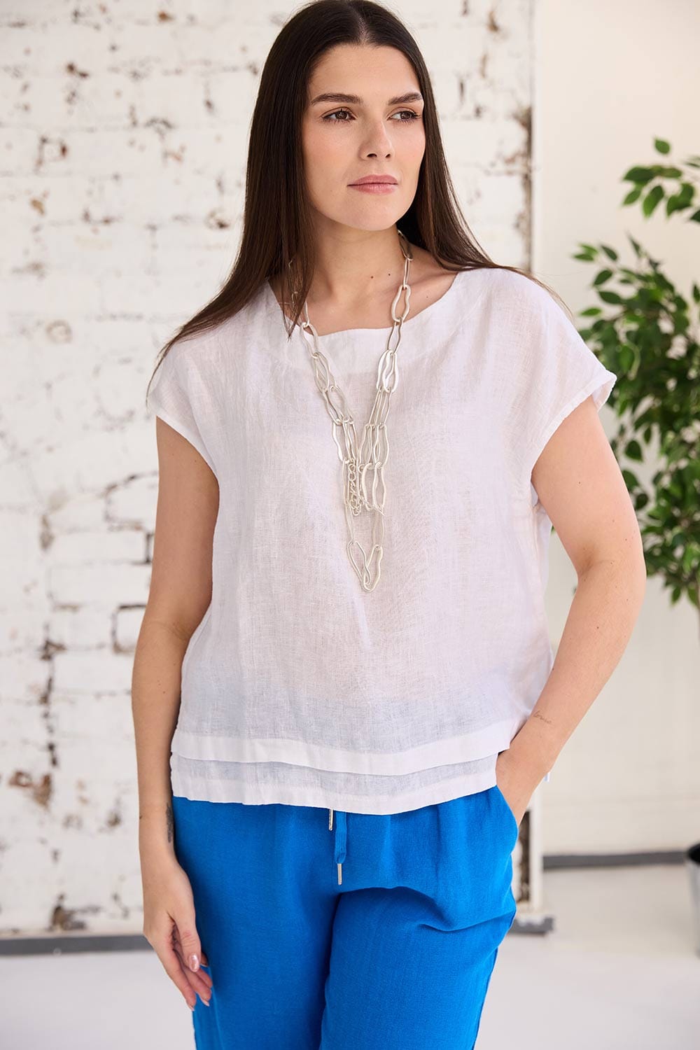 Enya Silver Necklace