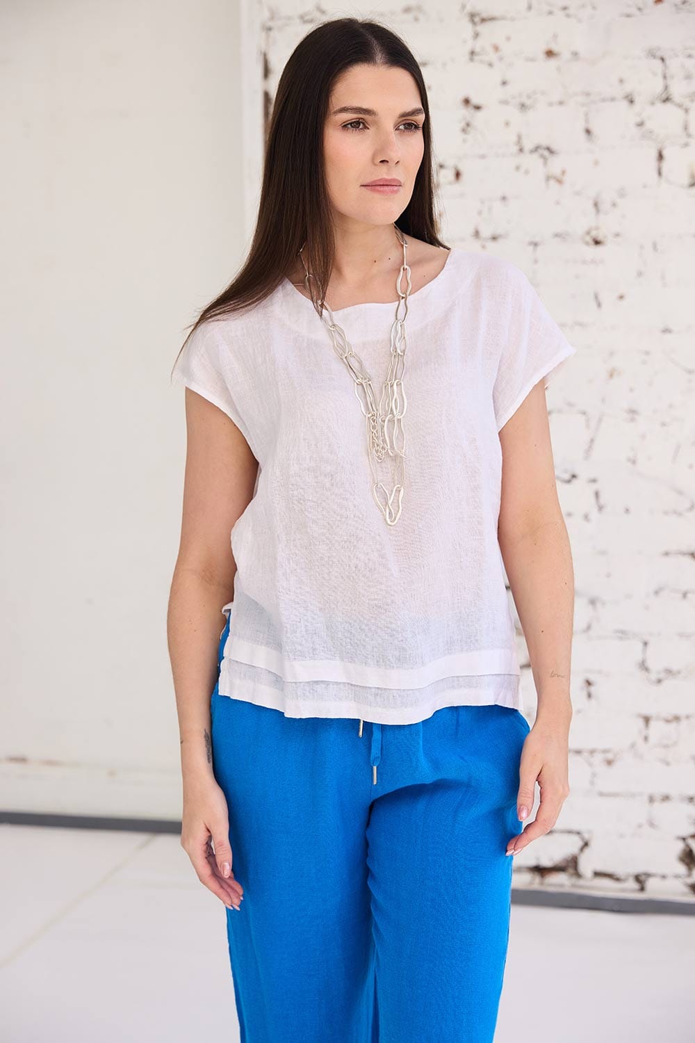 Enya Silver Necklace